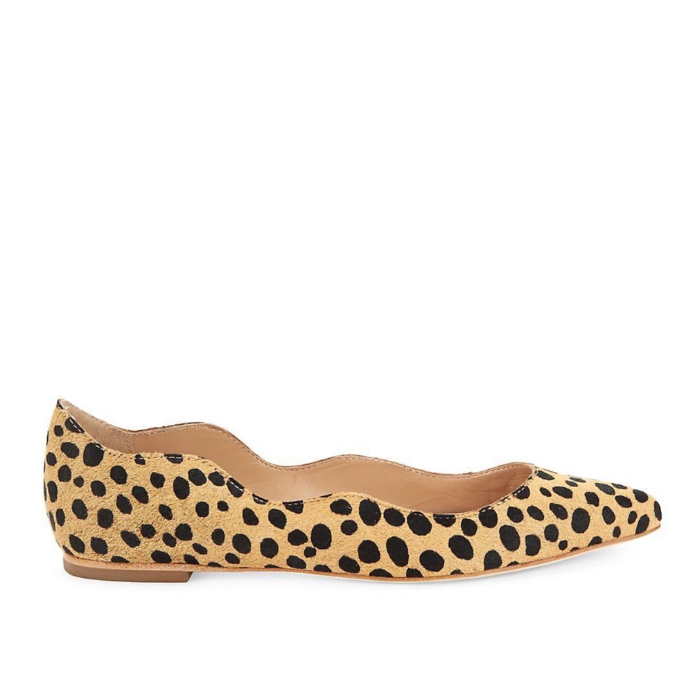 Loeffler Randall milla calf hair flat